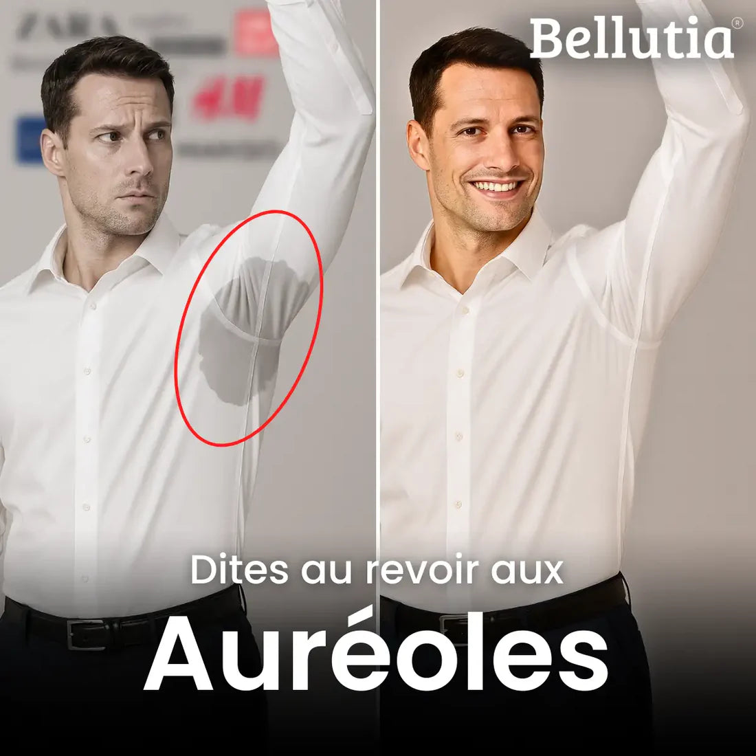 Chemise Bellutia® - Infroissable à Coupe Ajustée