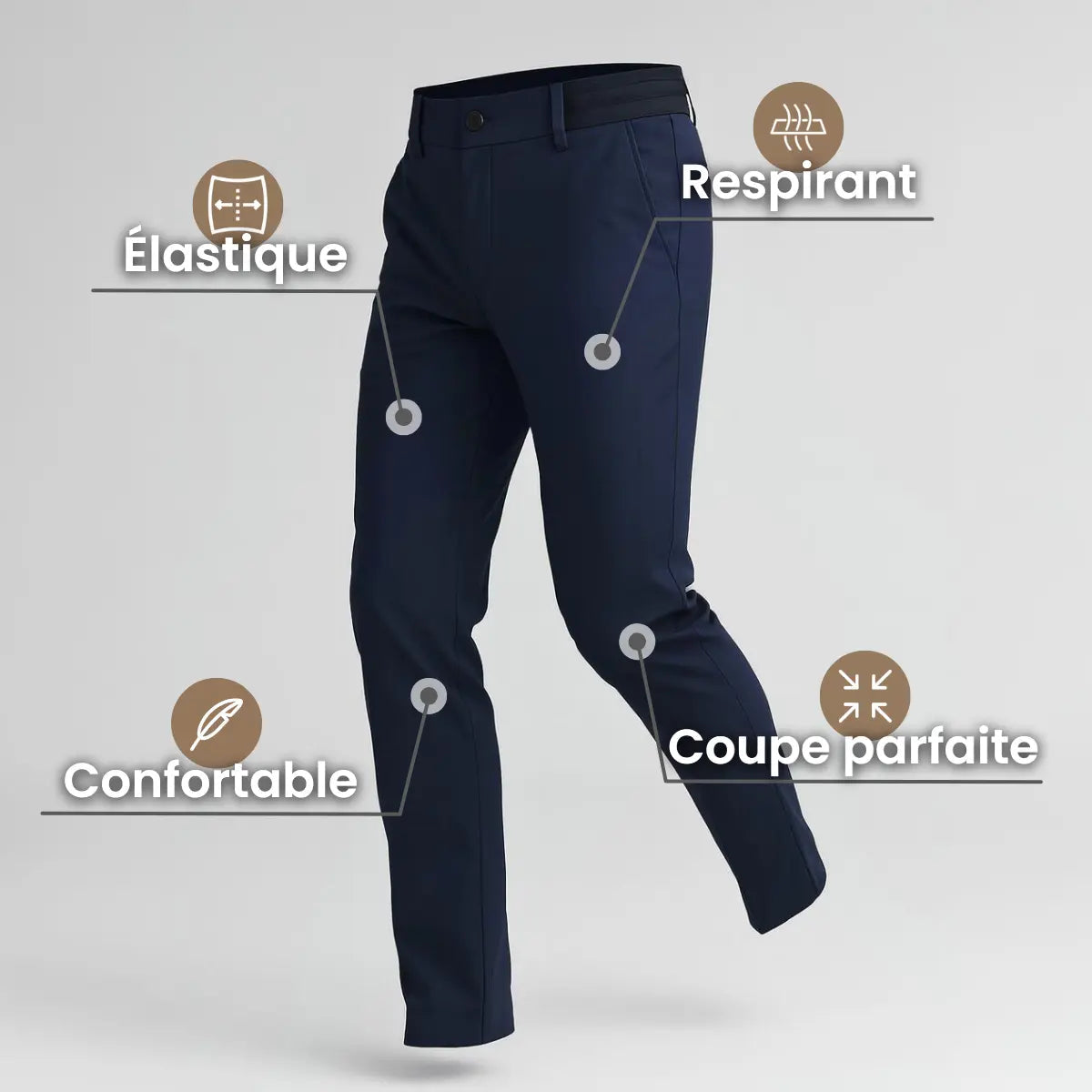Pantalon Extensible Bellutia®